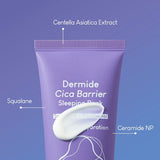 [PURITO] Dermide Cica Barrier Sleeping Pack - 80ml / Korea Cosmetic