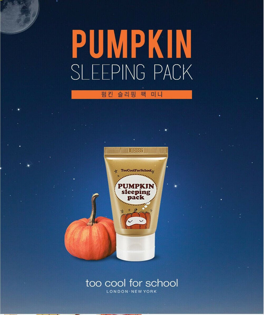 [TOO COOL FOR SCHOOL] Pumpkin Sleeping Pack - 100ml, Mini (30ml)