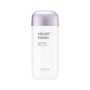 [MISSHA] ALL AROUND SAFE BLOCK VELVET FINISH SUN MILK - 70ml Korea Cosmetic