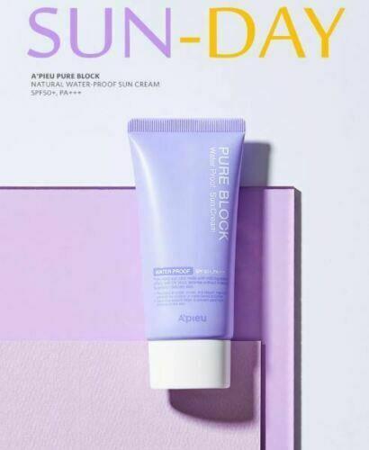 [A'PIEU] Pure Block Daily Sun Cream/ Tone Up / Waterproof / Aqua Sun - 50ml