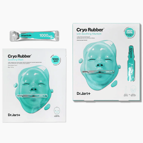 Dr.jart Cryo Rubber Soothing Allantoin Mask 4g+40g, Korean Masks