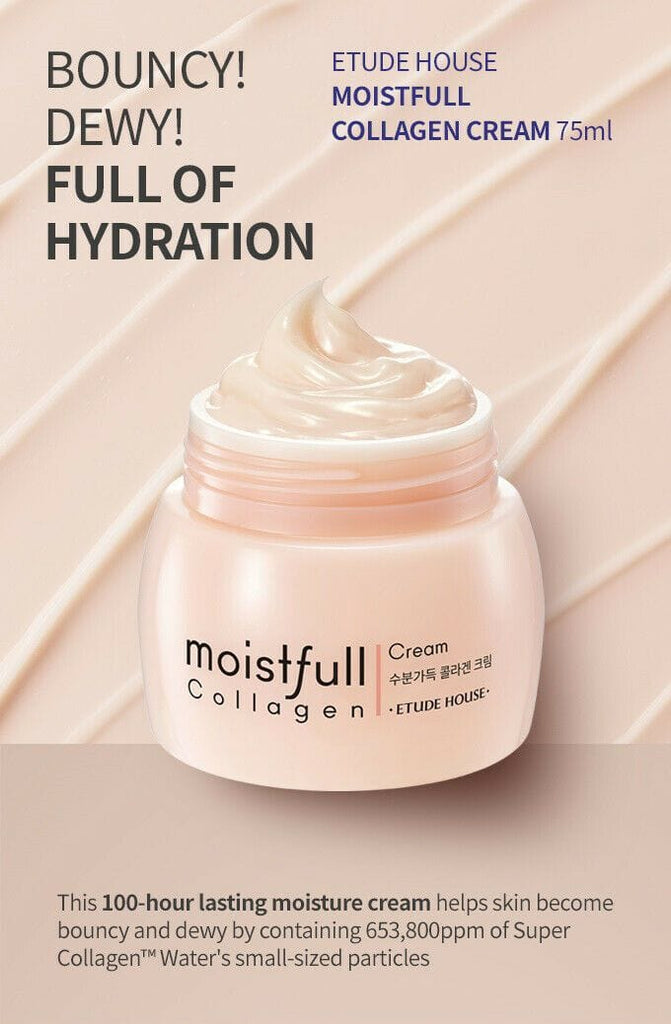 [ETUDE HOUSE] Moistfull Collagen Cream  - 75ml / K-Cosmetic