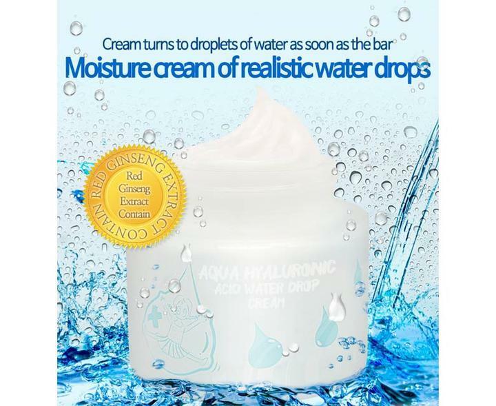[ELIZAVECCA] Aqua Hyaluronic Acid Water Drop Cream - 50ml